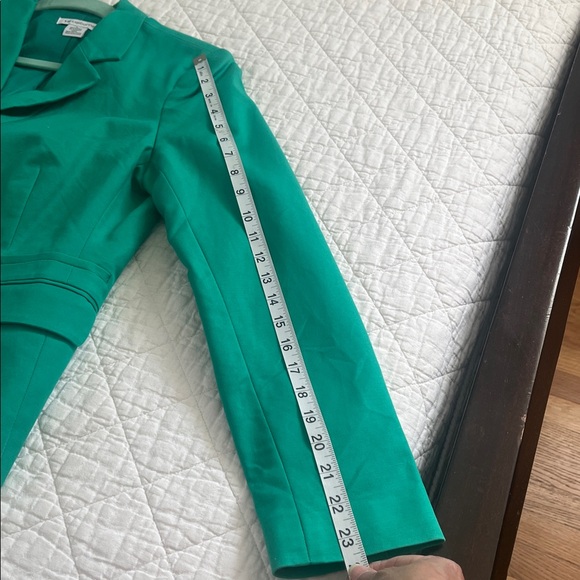 Liz Claiborne Emerald Green Blazer - Picture 4 of 6
